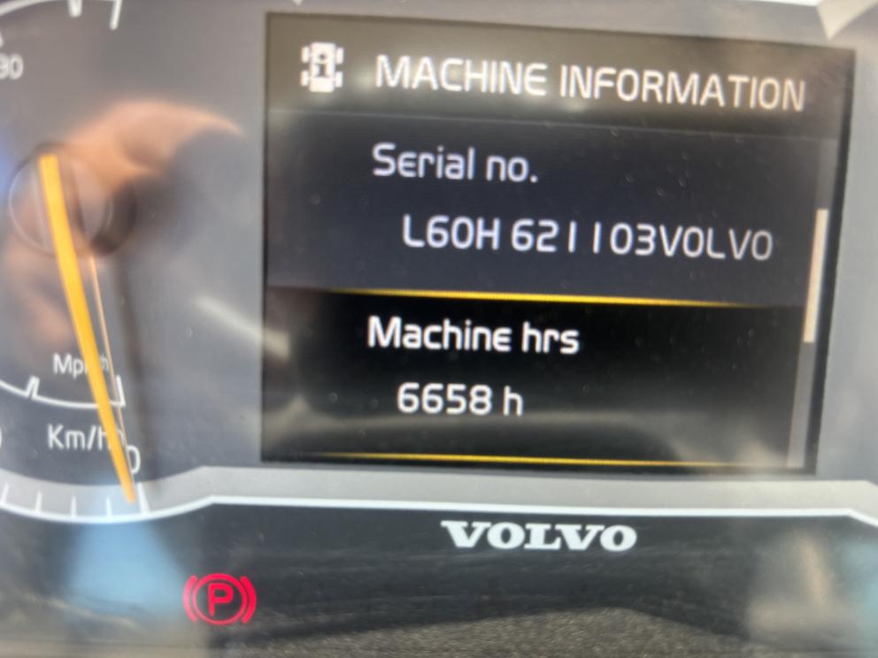 Image for 2015 Volvo L60H Wheel Loader