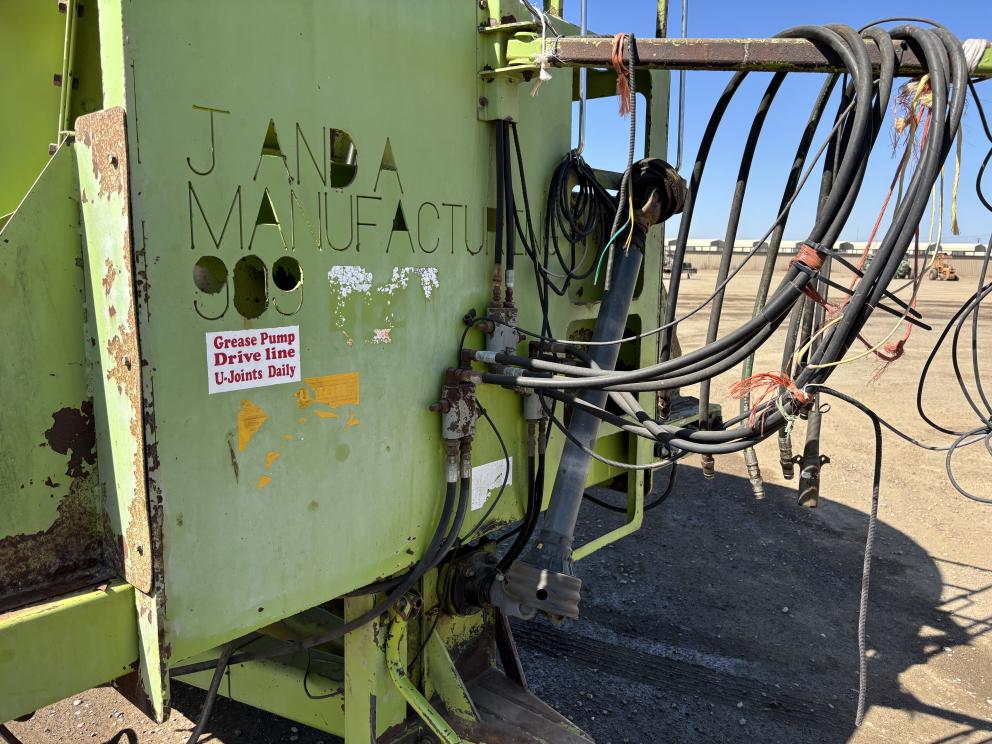 Image for J&A Hay Cruncher Twin Screw Feed Wagon