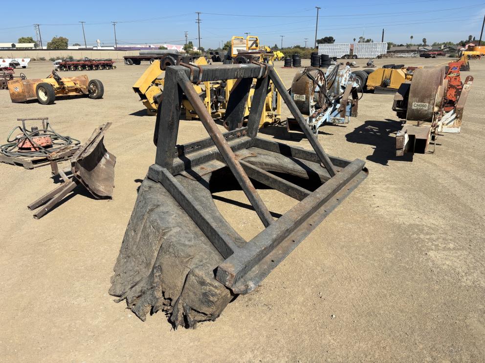Image for Wheel Loader Rubber Scraper Attachment