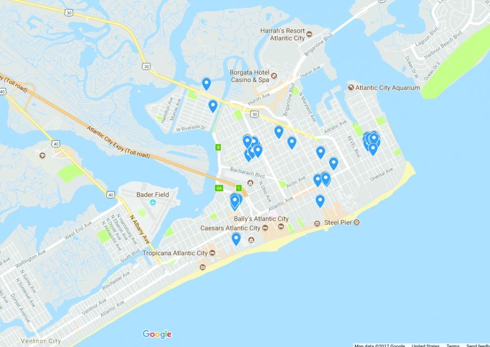 Image for 50 Surplus Properties Residential, Commercial, And Parking Lots, Atlantic City, NJ-SOLD!