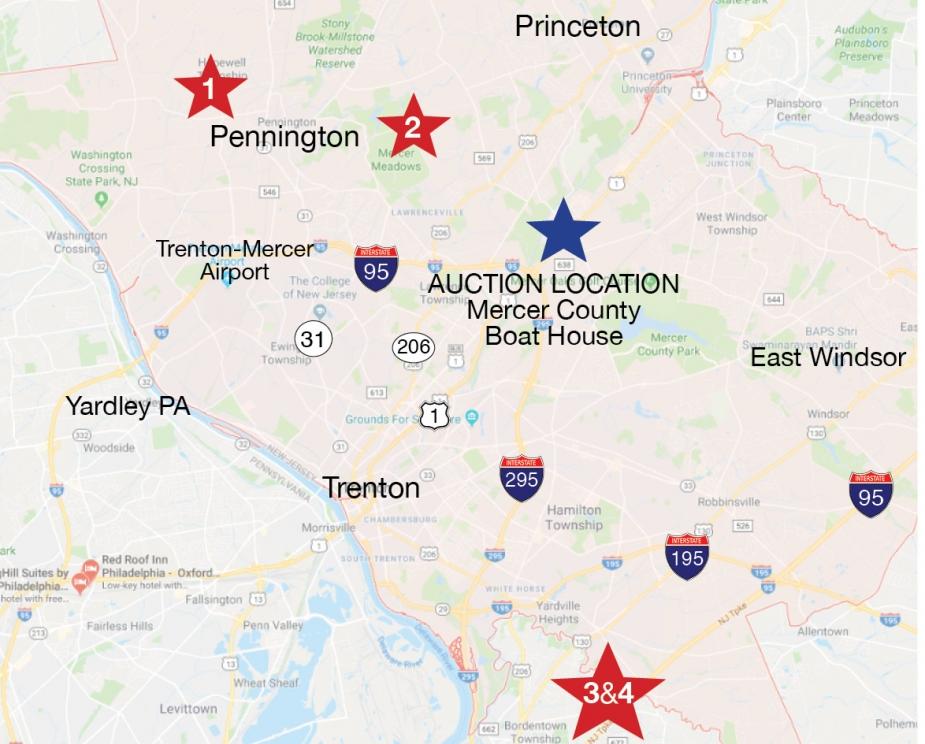 Preserved Farmland in Mercer County NJ for Auction Sale