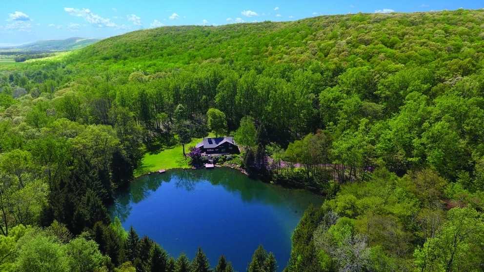 Image for “Hawk Pond” All Seasons 177+/- Acre Mountain Retreat in Mansfield Twp NJ-SOLD!