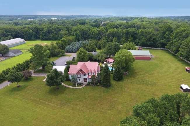 Image for Stately Custom Home on 6.69+/- Acres with Barn and Riding Arena in Colts Neck NJ-SOLD!