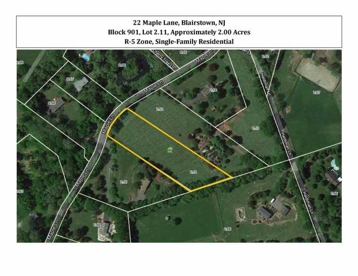 Image for Six Lots Throughout Blairstown Township, Warren County, NJ-SOLD!