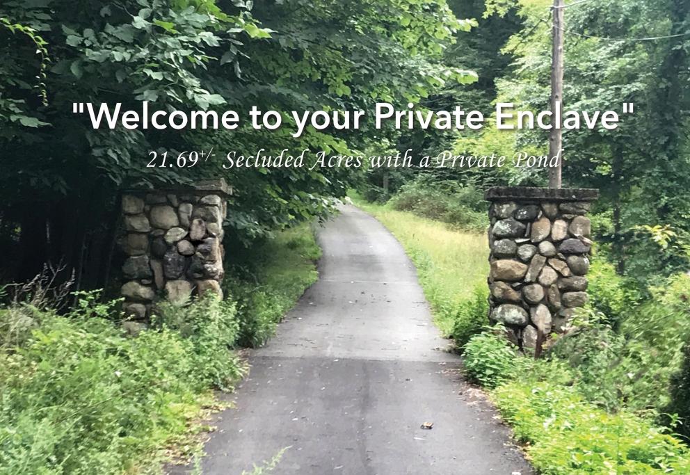 Image for 21.69+/- Secluded Acres With a Private Pond Kinnelon, NJ-SOLD!