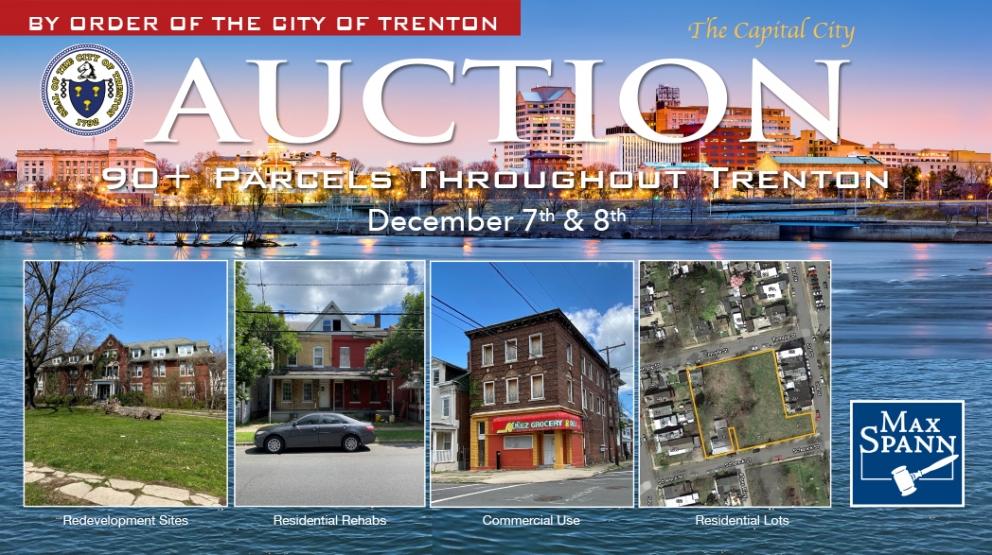 Image for Government Surplus Real Estate Auction by Order of the City of Trenton, NJ-Under Contract!
