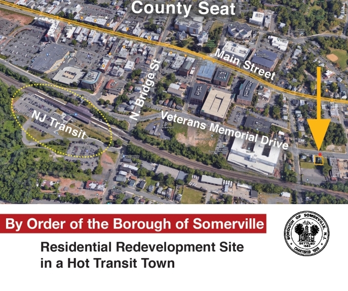 Image for Residential Redevelopment Site in a Hot Transit Town, Somerville NJ-SOLD!