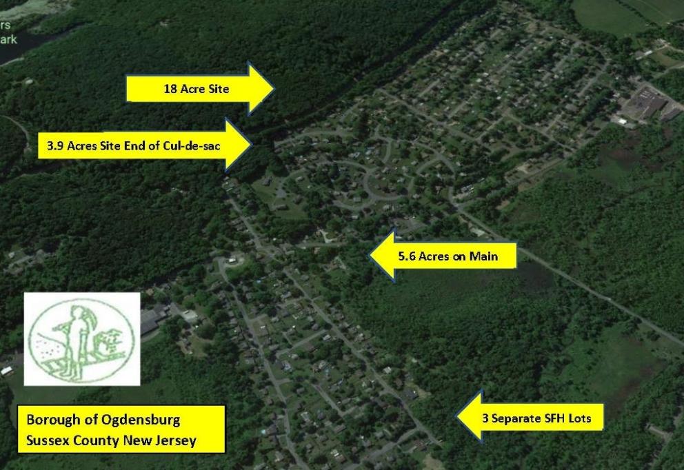 Image for 6 Residential Properties in Ogdensburg, Sussex County, NJ-SOLD!