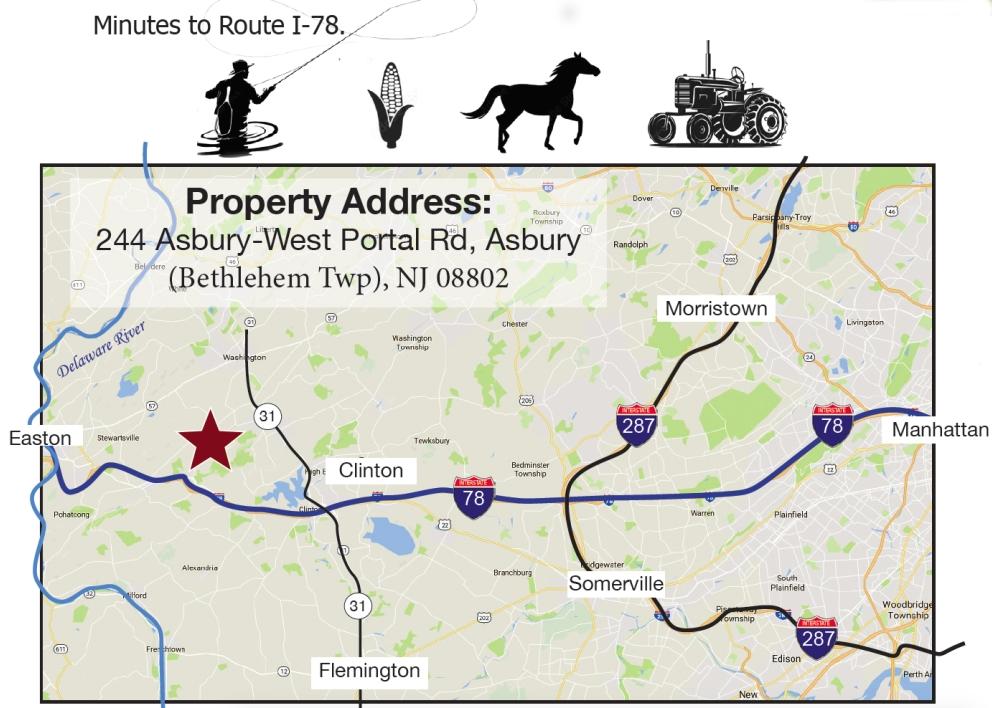 Image for “Beatty Farm” 150+ Acres Preserved Farmland in Hunterdon County, NJ-SOLD!