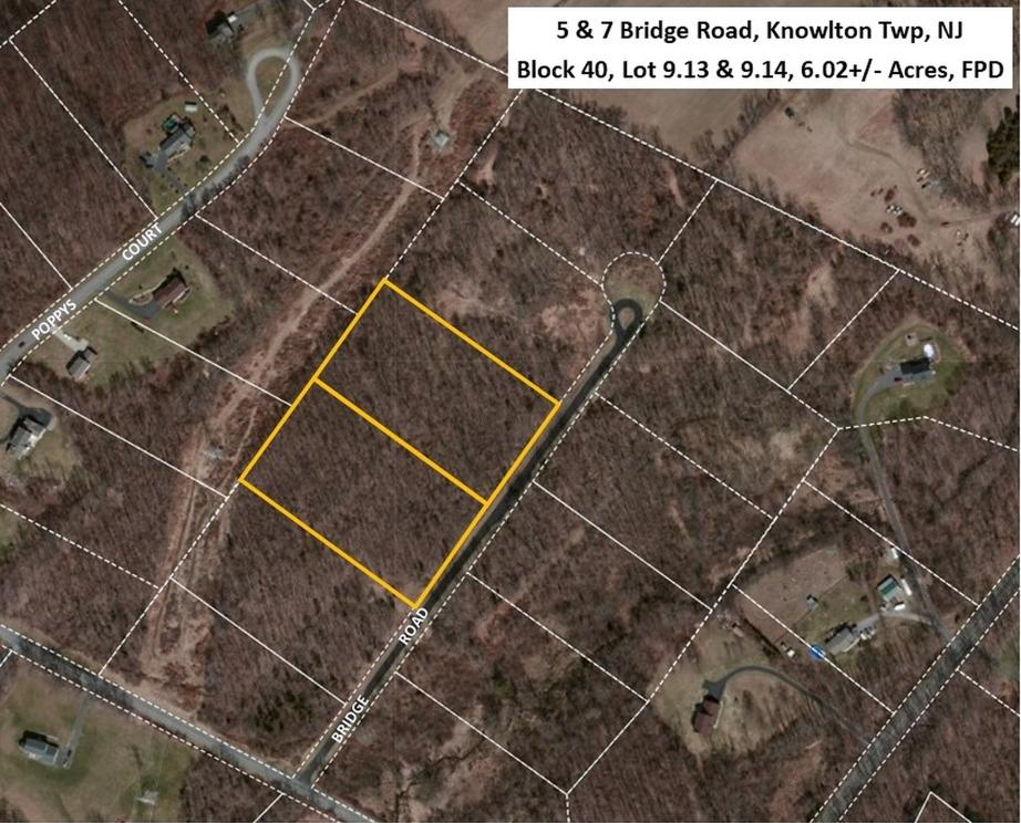 Image for 6 Residential Lots-Close to the Delaware Water Gap National Recreation Area, Knowlton Twp, NJ-SOLD!