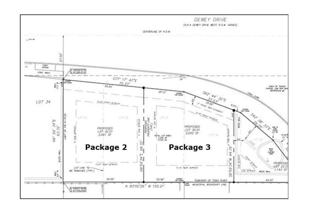 Image for Three Residential Building Lots-2 Single Family Home & 1 Townhouse Triplex Site, Seaside Heights,NJ