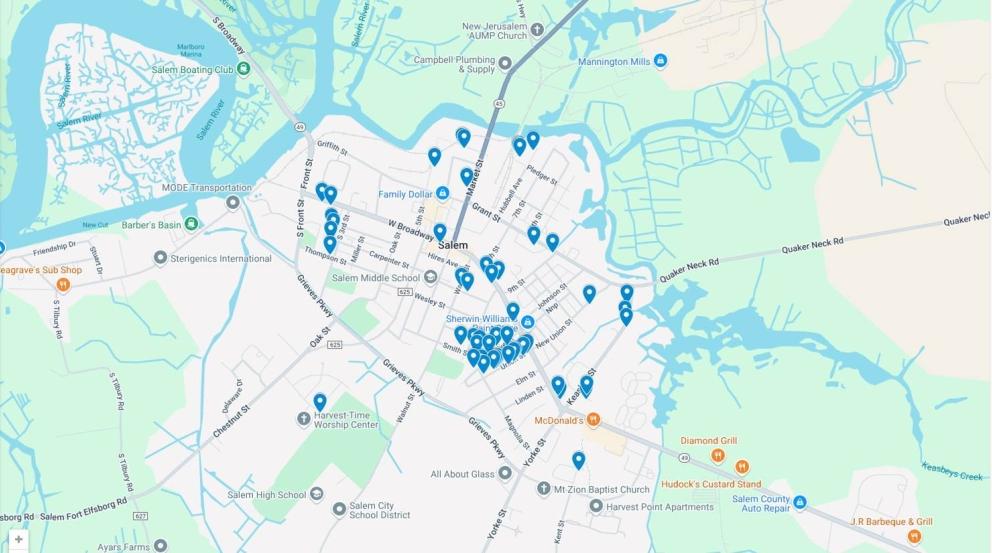 Image for 50+ Properties for Redevelopment Including Structures & Lots Throughout Salem City, NJ