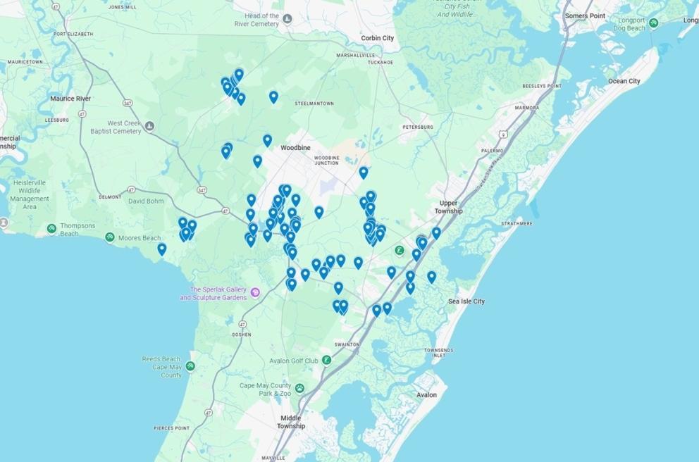 Image for 100+/- Lots and Structures Throughout Dennis Township, Cape May County, NJ-Under Contract!