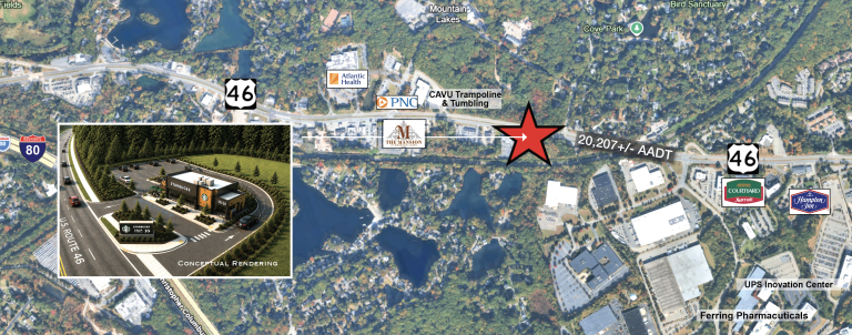 Image for High Visibility Approved Retail Site on Route 46