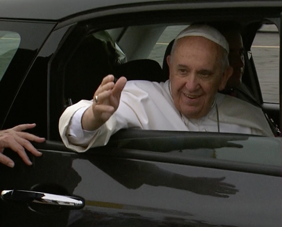 Image for Charity Auction Sale of Pope Francis Philadelphia Fiat-SOLD!
