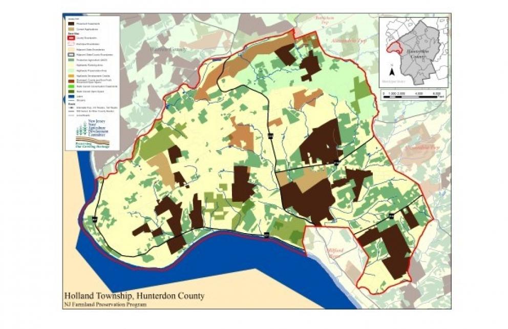 327 Acres Preserved Farmland, Holland Twp, Hunterdon County,NJSOLD!