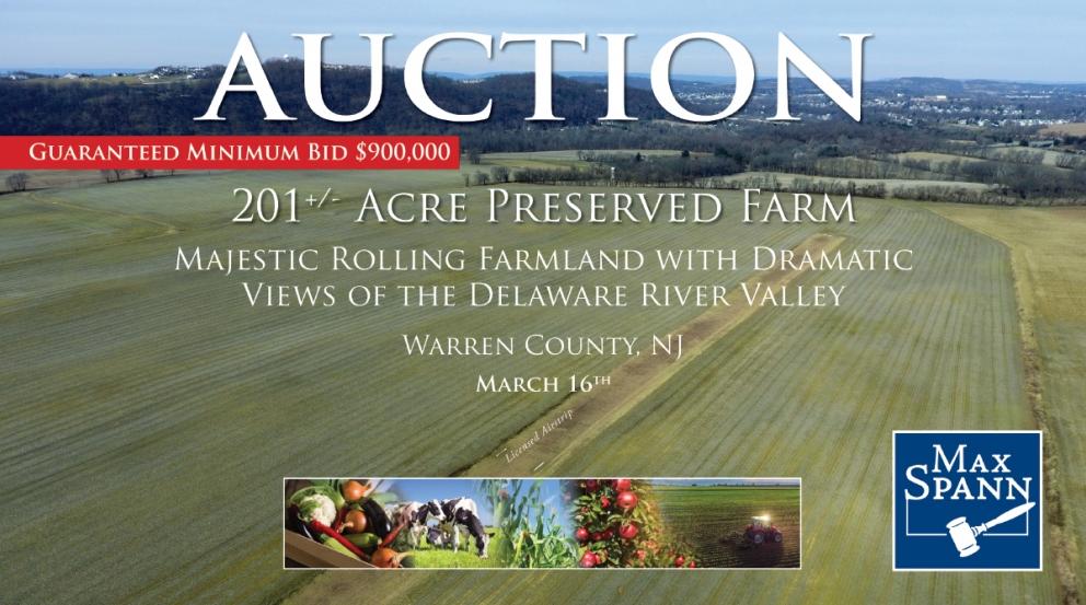 Image for Majestic Rolling 201 Acre Farmland with Dramatic Views of the Delaware River Valley-SOLD!