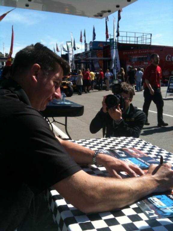 Grand Am autograph session Barber Motorsports Park - 2010