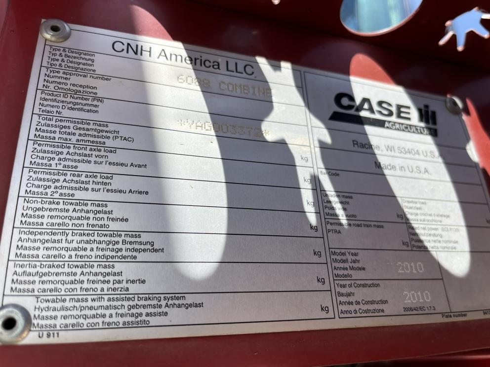 Image for 2010 Case IH 6088