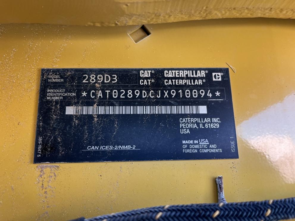 Image for 2022 Caterpillar 289D3