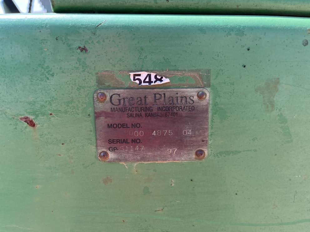 Image for Great Plains 3S3000-4875