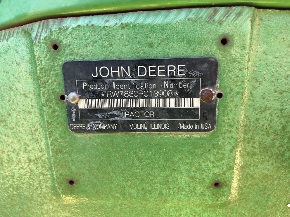 Image for 2008 John Deere 7830