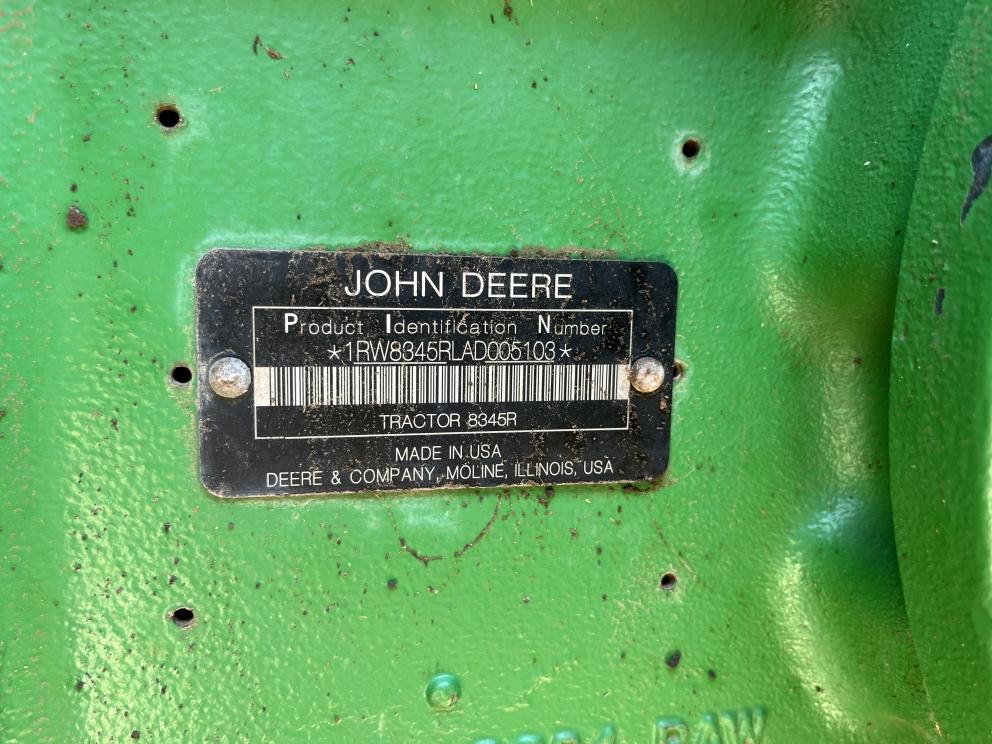 Image for 2010 John Deere 8345R