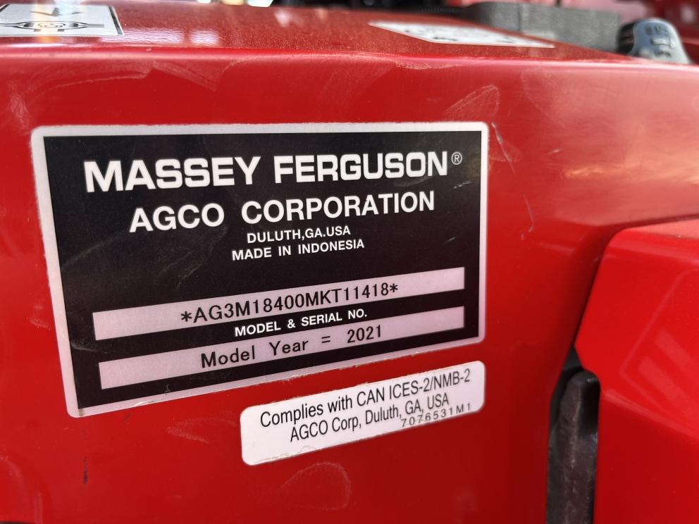 Image for 2021 Massey Ferguson 1840E