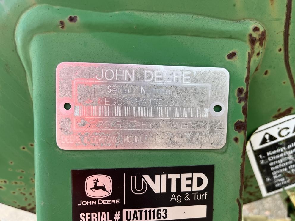 Image for 2002 John Deere 275