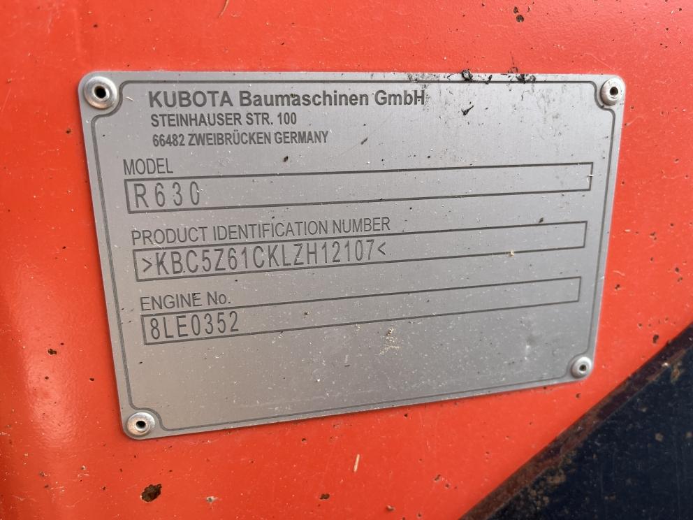 Image for 2020 Kubota R630