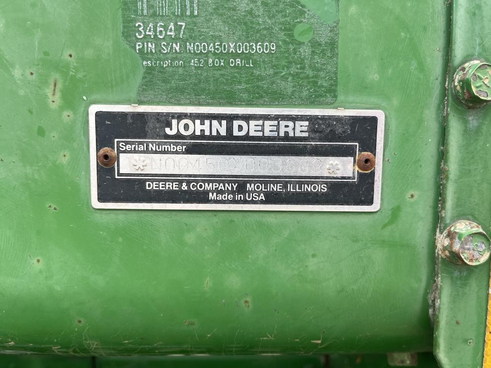 Image for 1991 John Deere 452
