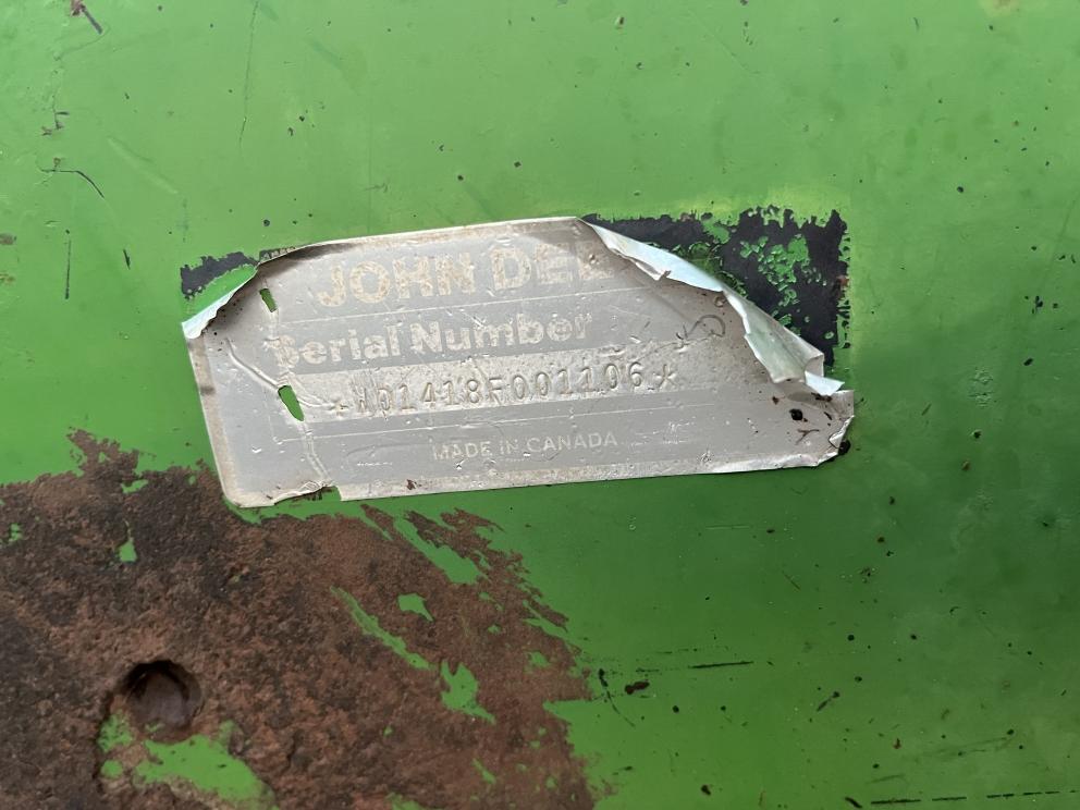 Image for John Deere 1418