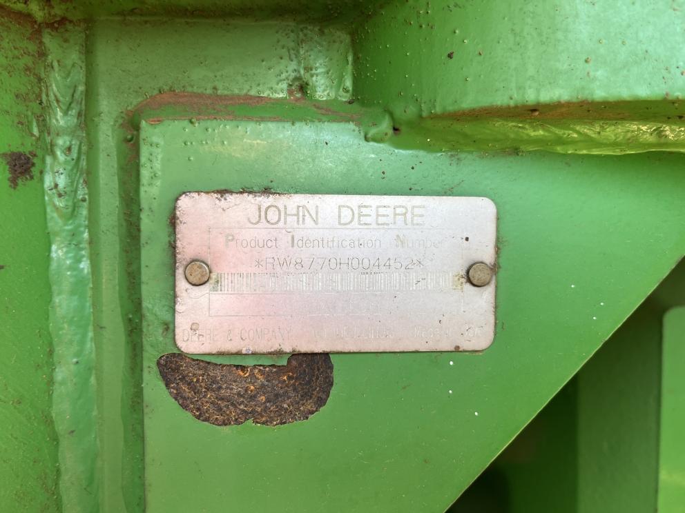 Image for 1996 John Deere 8770