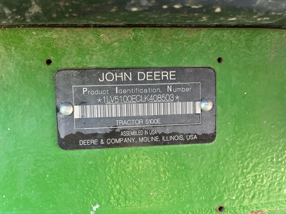 Image for 2020 John Deere 5100E