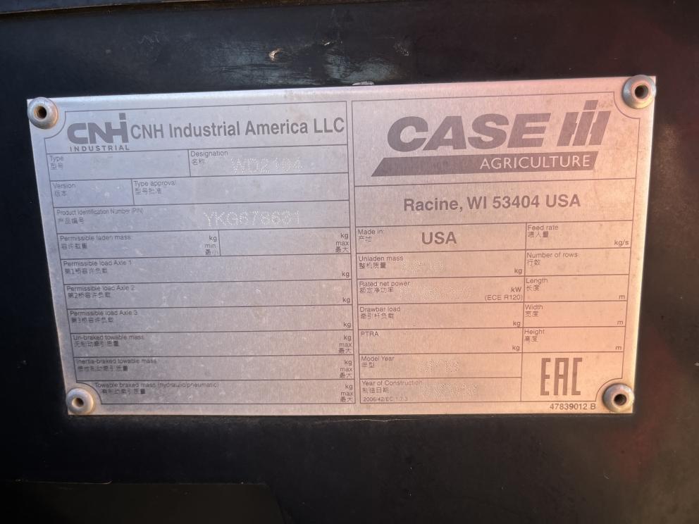 Image for 2020 Case IH WD2104