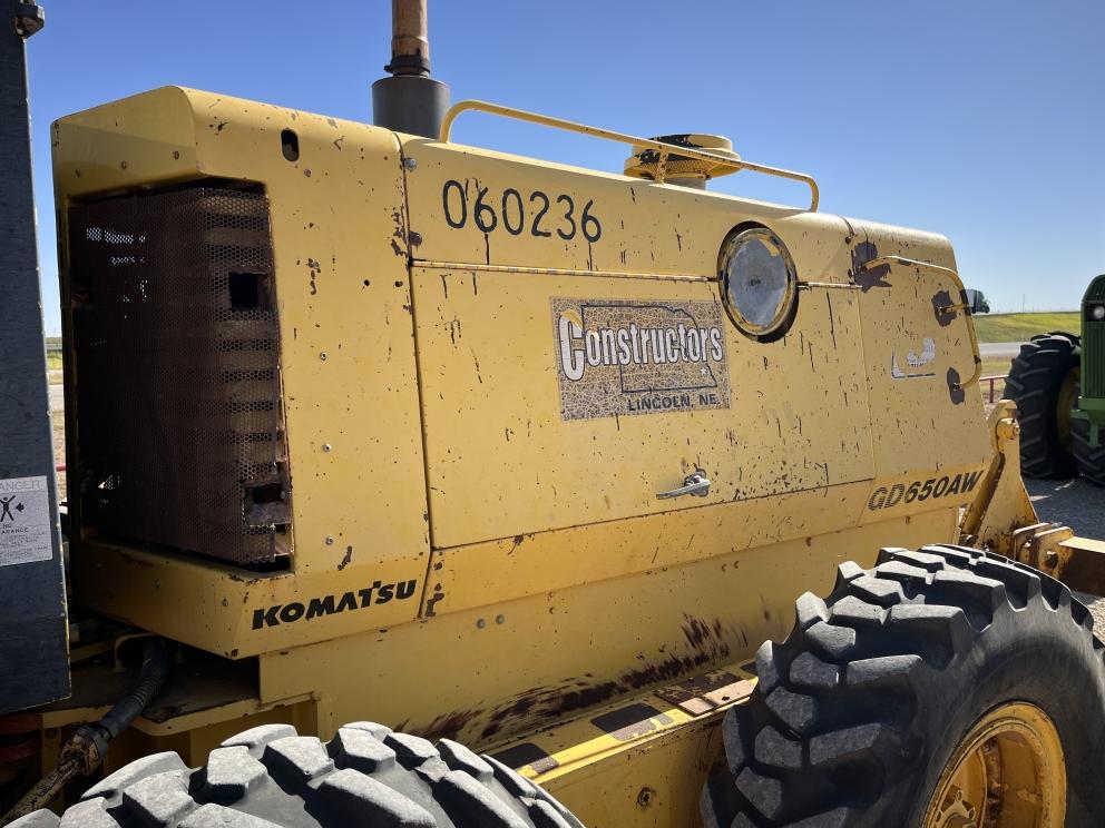 Image for Komatsu GD650AW-CY