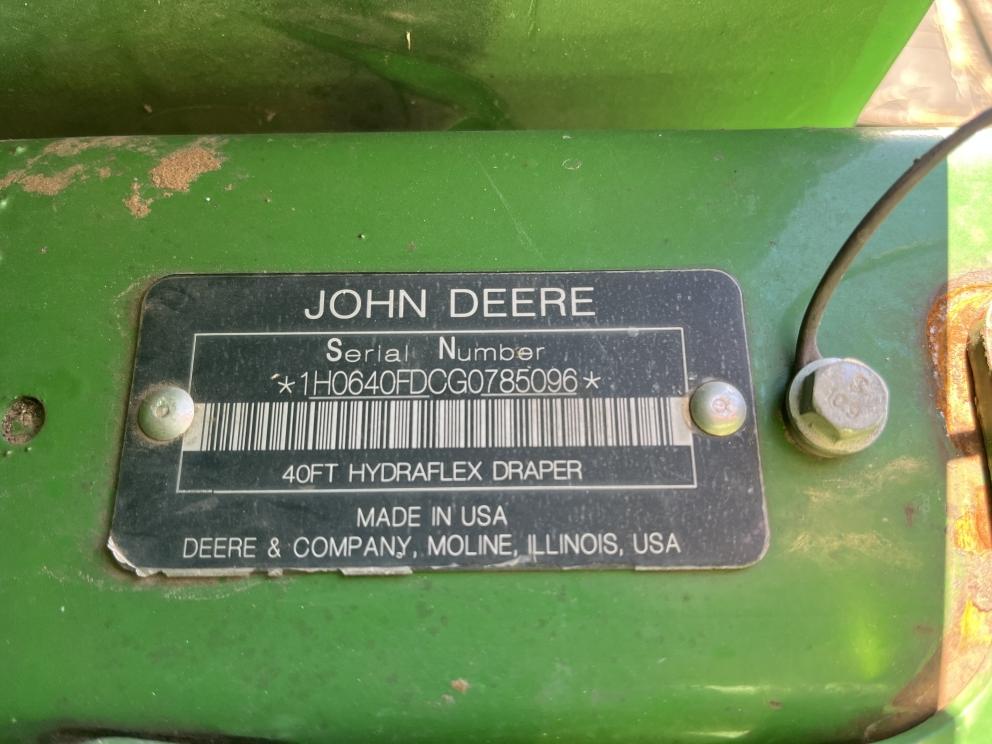 Image for 2016 John Deere 640FD