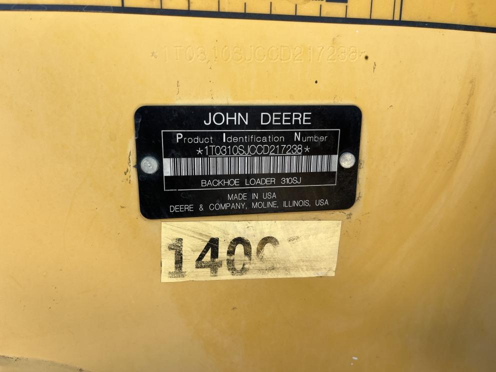 Image for 2012 Deere 310SJ