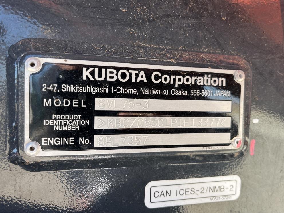 Image for 2023 Kubota SVL75-3