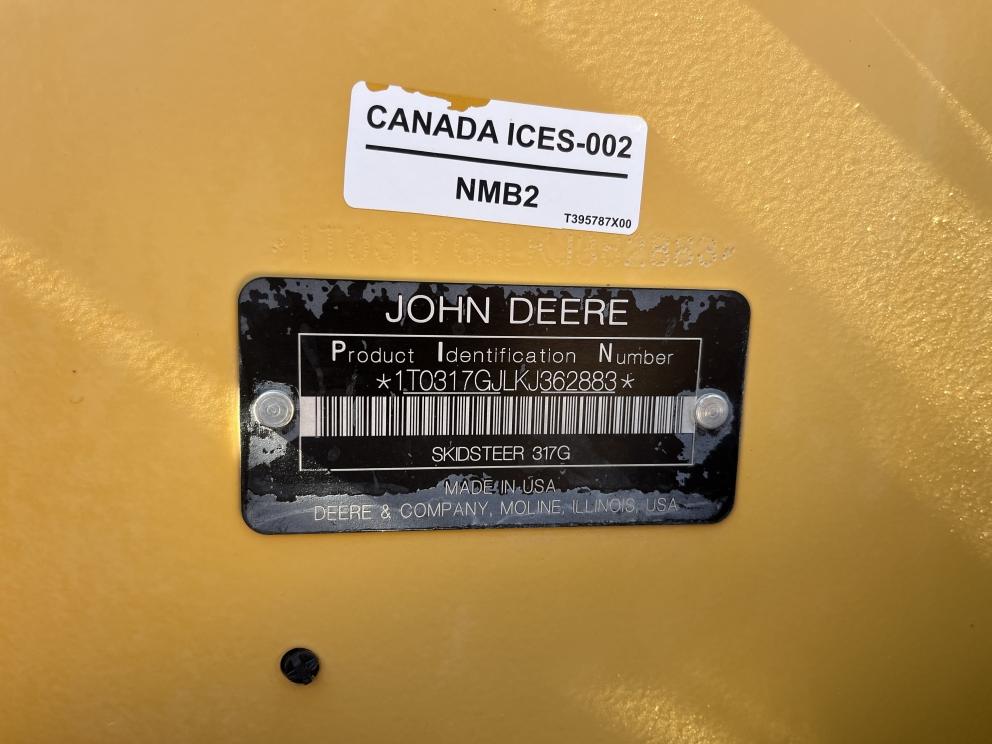 Image for 2019 John Deere 317G