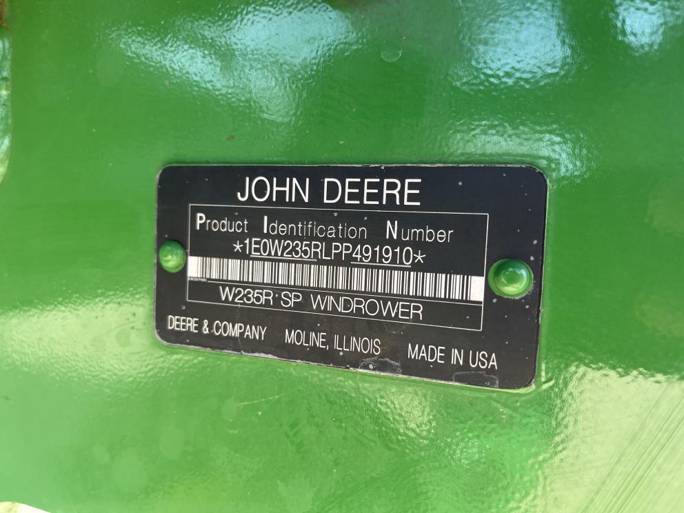 Image for 2023 John Deere W235R
