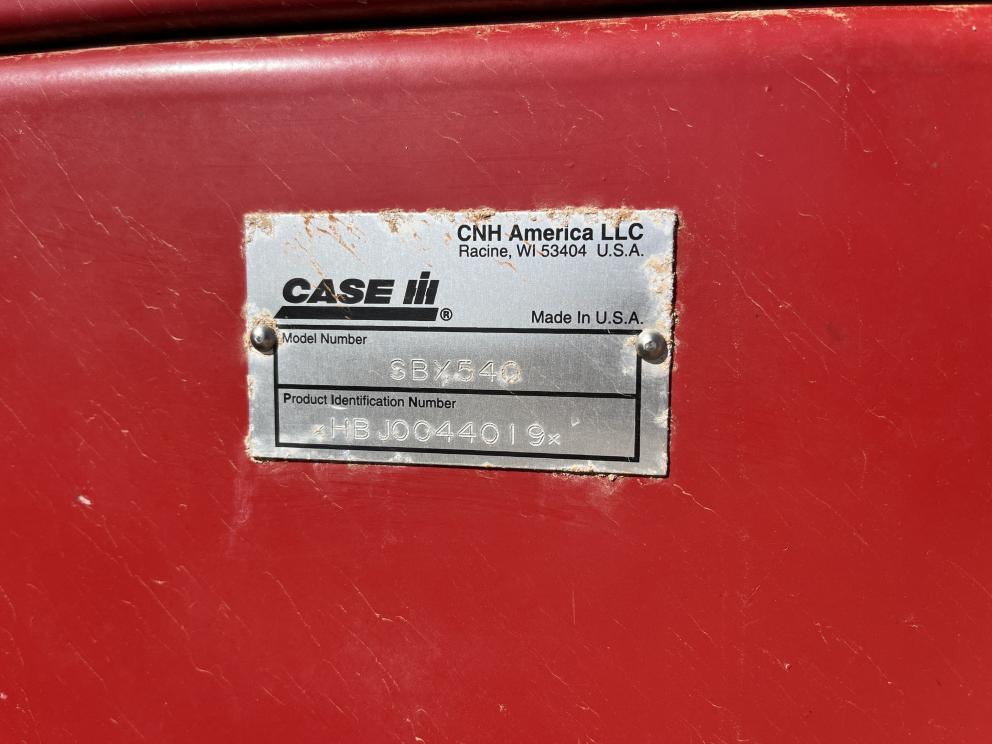 Image for Case IH SBX540