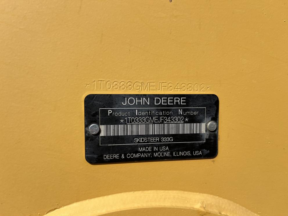 Image for 2019 John Deere 333G