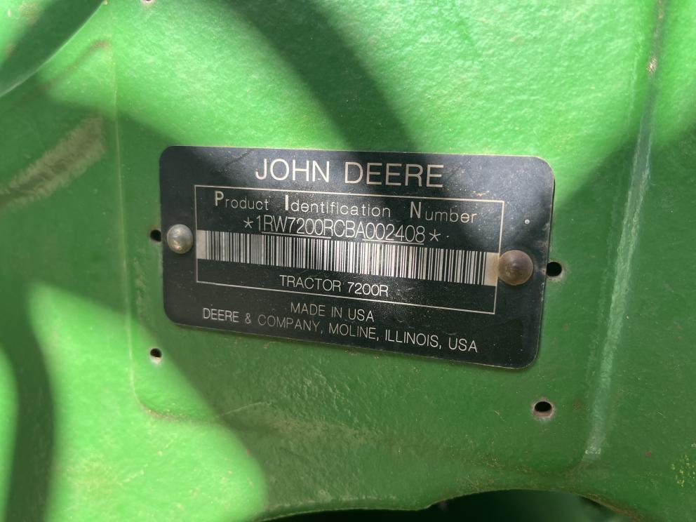 Image for 2011 John Deere 7200R