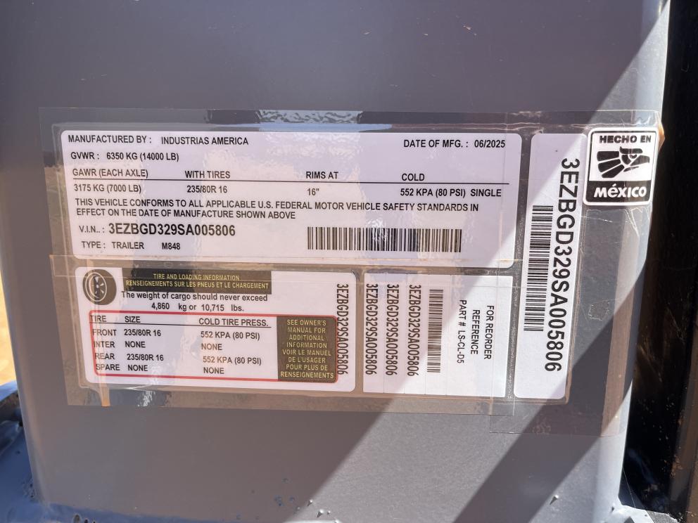 Image for 2025 Industrias America  32F