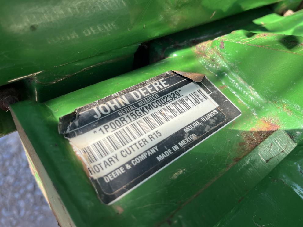 Image for 2021 John Deere R15