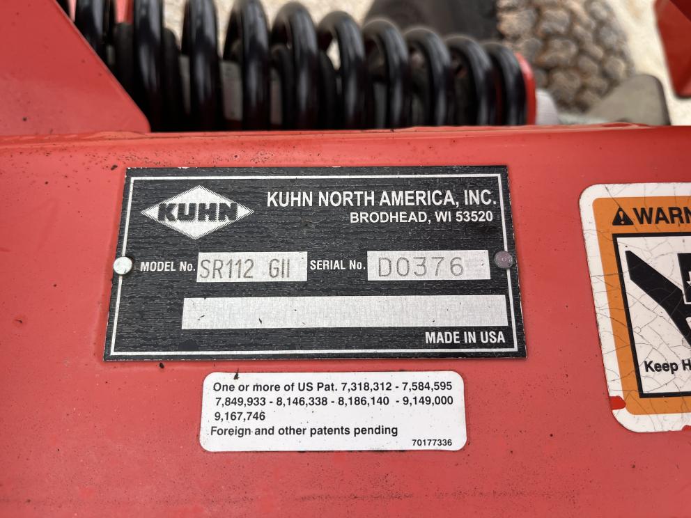 Image for Kuhn SR112GII