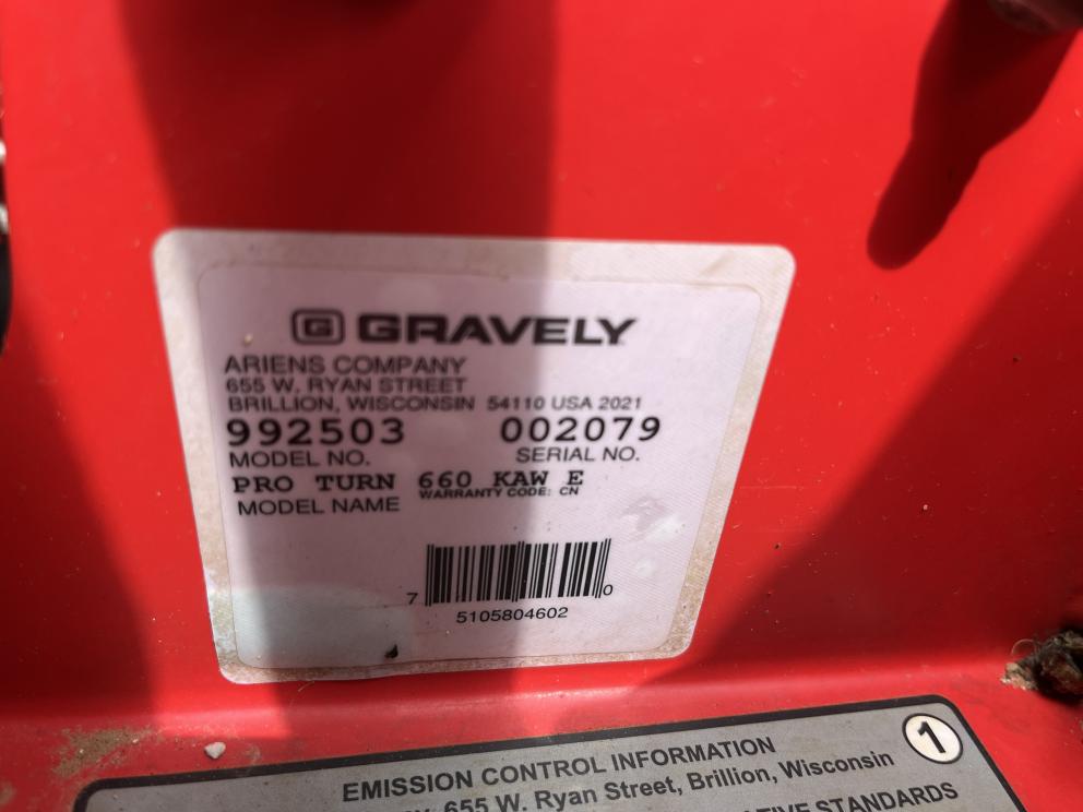 Image for GRAVELY PROTURN 660