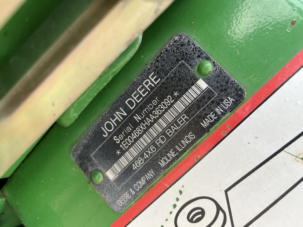 Image for 2010 John Deere 468