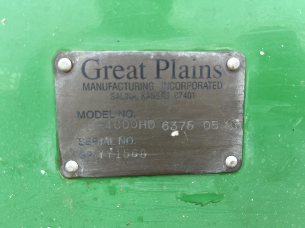 Image for 2007 Great Plains 3S4000HD6375